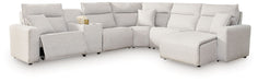 Modmax II - Reclining Sectional - Stone - Simple Home Plus