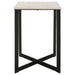 Tobin - Square Marble Top Table - Simple Home Plus
