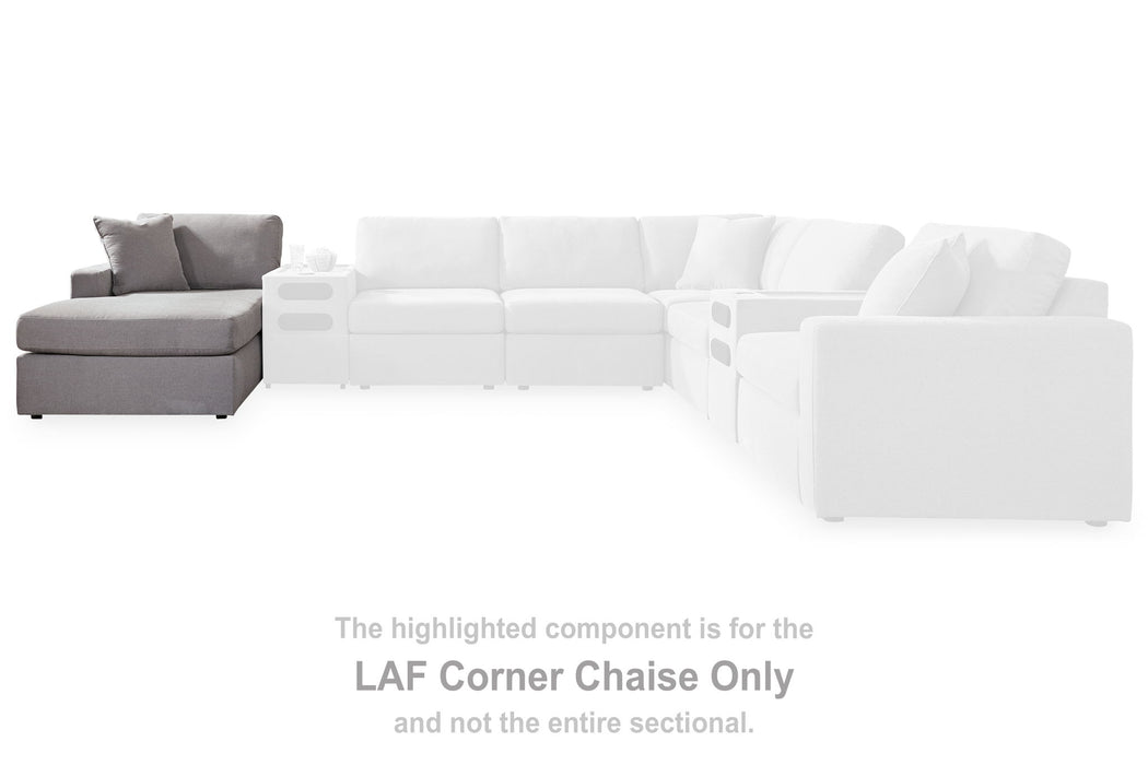 Modmax - Laf Corner Chaise - Granite - Simple Home Plus