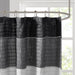 Amherst - Shower Curtain - Black - Simple Home Plus