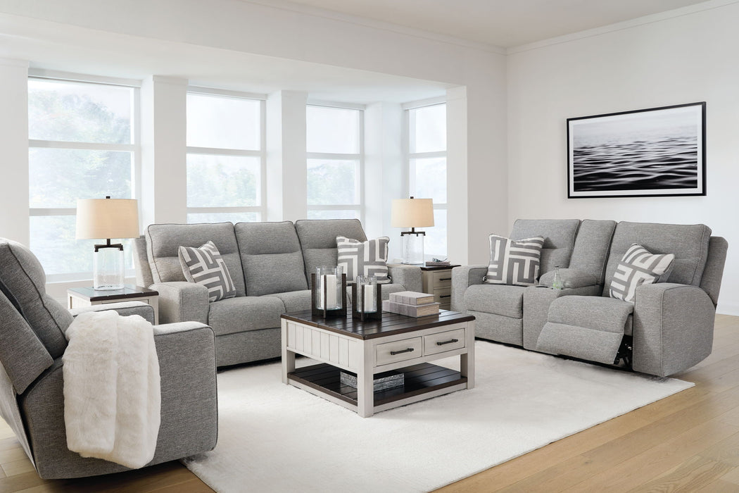 Biscoe - Reclining Living Room Set - Simple Home Plus