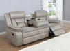 Greer - Upholstered Motion Reclining Sofa - Simple Home Plus