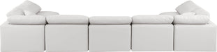 Indulge - Faux Leather 7 Piece Modular U-Shaped Sectional - Simple Home Plus