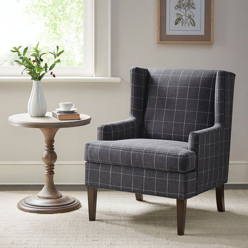 Decker - Accent Chair - Charcoal - Simple Home Plus