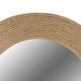 Cove - Round Jute Mirror - Brown - Simple Home Plus