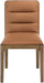 Ellis - Vegan Leather Upholstered Dining Chair (Set of 2) - Brown Base - Simple Home Plus