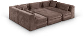 Stellar - 6 Piece Upholstered Modular Sectional - Simple Home Plus