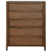 Maderia - 5-Drawer Chest Of Drawers - Walnut - Simple Home Plus