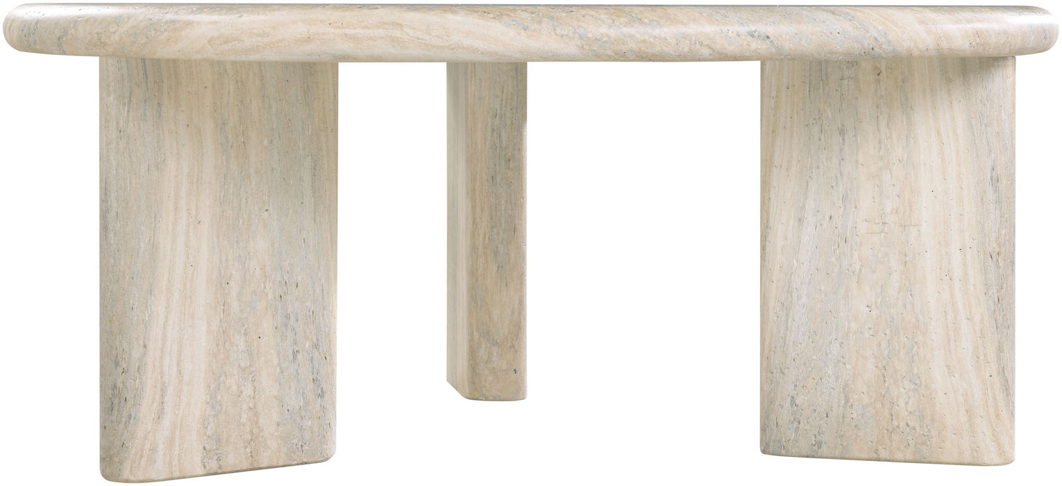 Avaya - Concrete And Fiberglass Indoor / Outdoor Coffee Table - Simple Home Plus