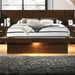 Jessica - Wood LED Panel Bed - Simple Home Plus