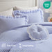 Rowena - Comforter Set - Blue - Simple Home Plus