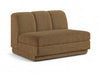 Modari - Fabric Upholstered Armless Chair - Simple Home Plus