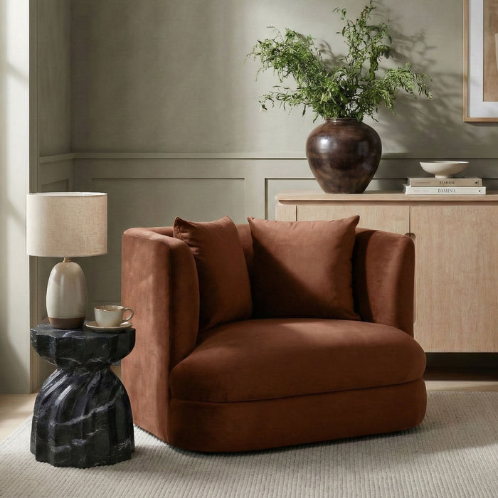 Alder - Velvet Chair - Simple Home Plus