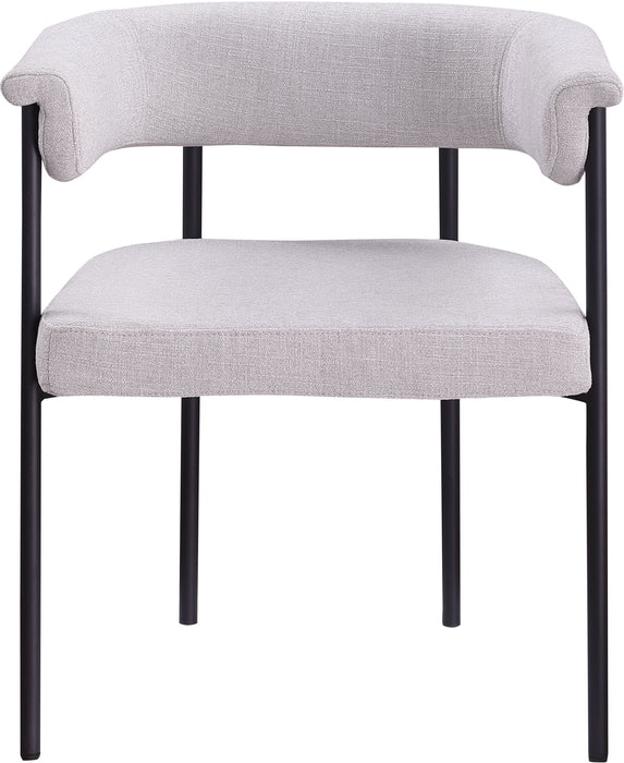 Malin - Linen Dining Chair (Set of 2) - Simple Home Plus