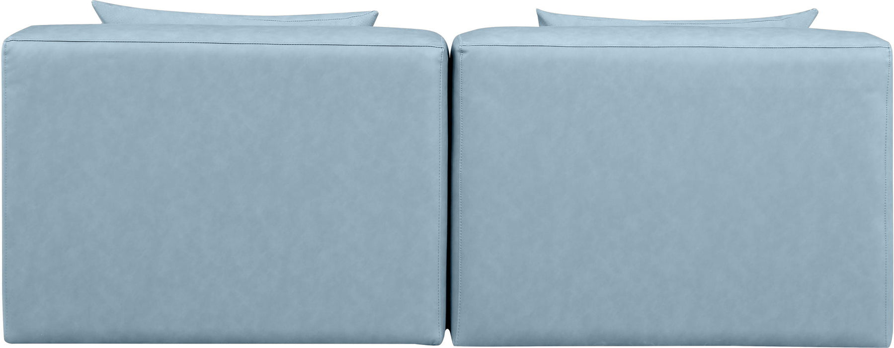 Cube - Modular 2 Seat Armless Sofa - Simple Home Plus
