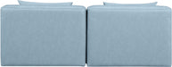Cube - Modular 2 Seat Armless Sofa - Simple Home Plus