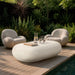 Pebble - Concrete And Fiberglass Coffee Table - Simple Home Plus