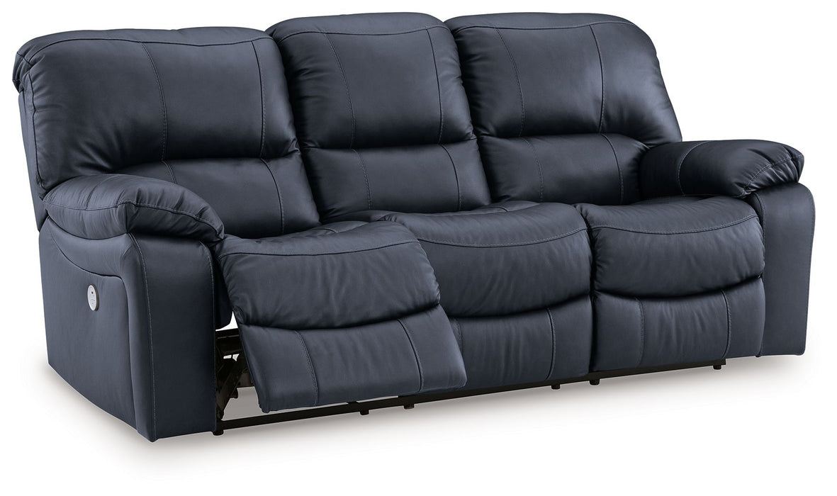 Leesworth - Ocean - 3 Pc. - Power Reclining Sofa, Power Reclining Loveseat, Power Rocker Recliner - Simple Home Plus