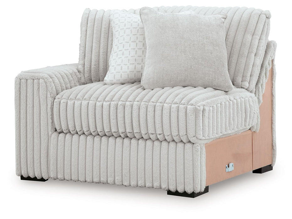 Stupendous - LAF Corner Chair - Alloy - Simple Home Plus