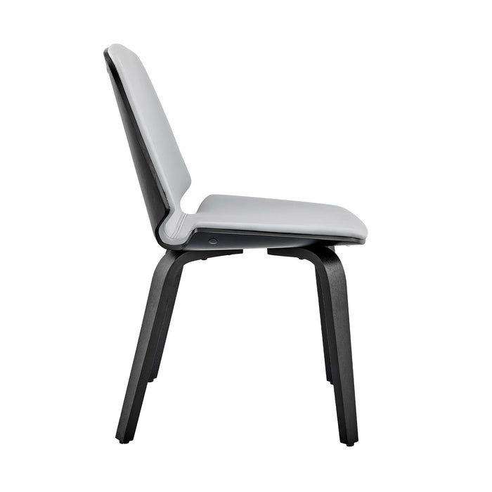 Brinley - Dining Room Accent Chair With Black Frame - Simple Home Plus