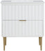 Modernist - Bathroom Vanity With Gold Legs - Simple Home Plus
