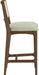 Atrium - Counter Stool With Brushed Brown Base (Set of 2) - Simple Home Plus