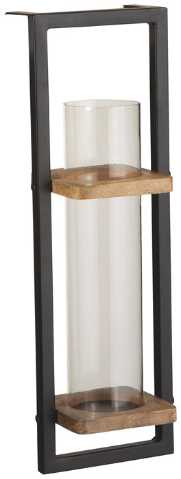 Colburn - Natural / Black - Wall Sconce - Simple Home Plus