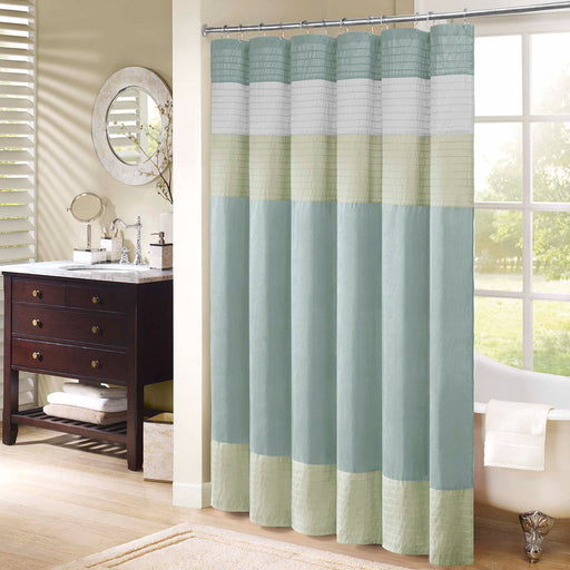 Amherst - Shower Curtain - Green - Simple Home Plus