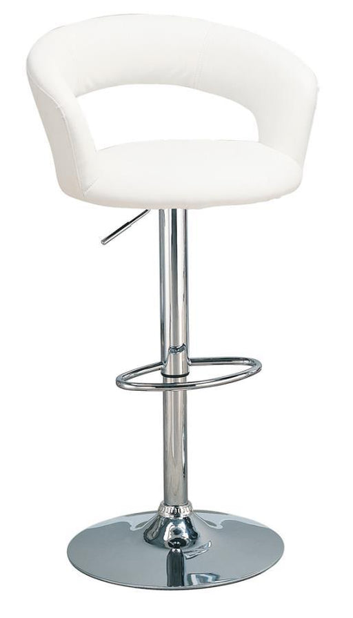 Barraza - Round Back 29″ Adjustable Height Bar Stool - Simple Home Plus