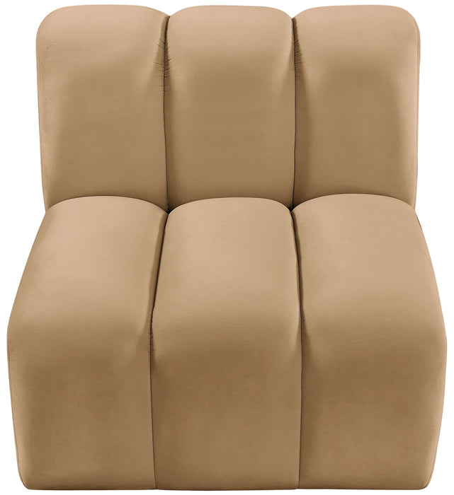 Arc - Velvet Straight Chair - Simple Home Plus