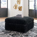 Midnight-Madness - Oversized Accent Ottoman - Simple Home Plus