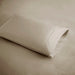600 Thread Count - Queen Cooling Cotton Blend 4 Piece Sheet Set - Khaki - Simple Home Plus