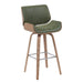 Tyler - Swivel Bar Stool - Light Brown - Simple Home Plus