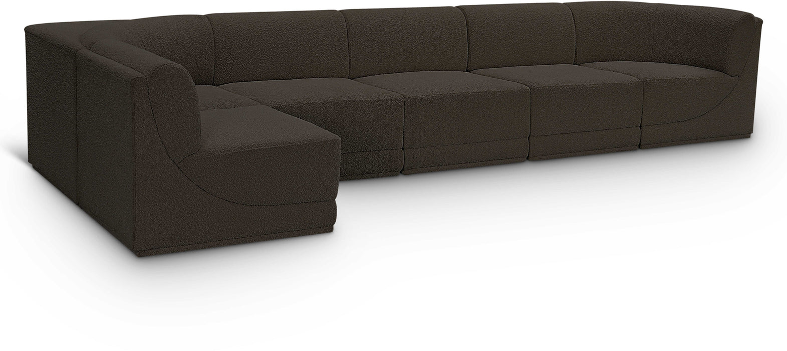 Ollie - 6 Piece Modular Sectional - Simple Home Plus