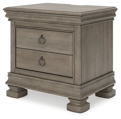 Lexorne - Gray - Three Drawer Night Stand - Simple Home Plus