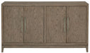 Chrestner - Gray - Dining Room Server - Simple Home Plus