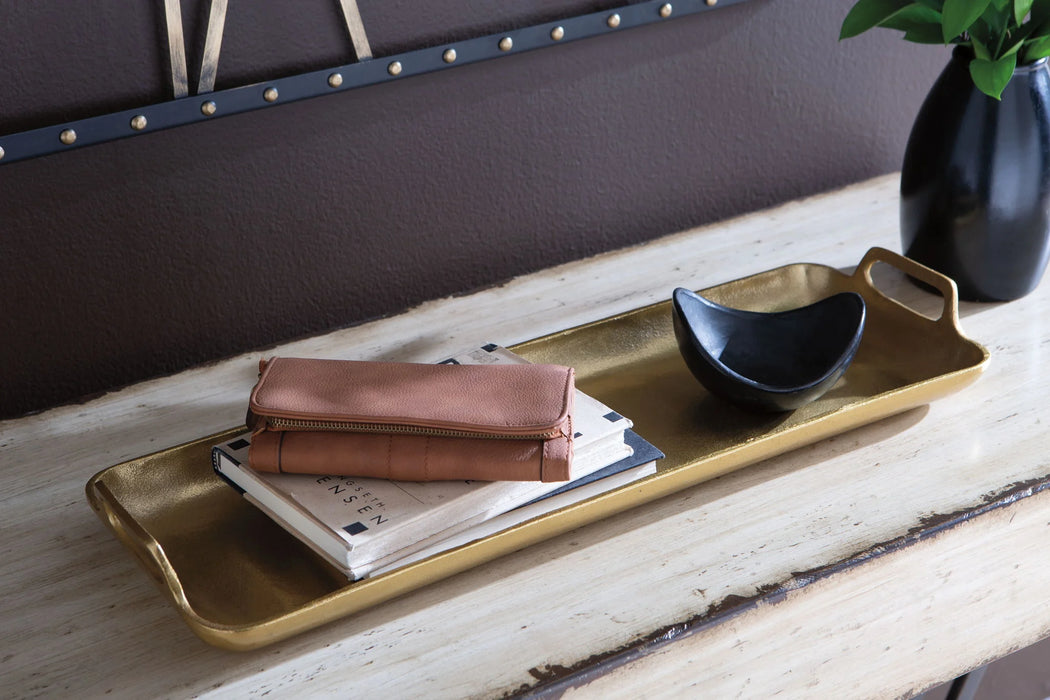 Posy - Tray - Gold Finish AS-IS