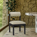 Roundhill - Faux Leather Dining Chair (Set of 2) - Black Frame - Simple Home Plus