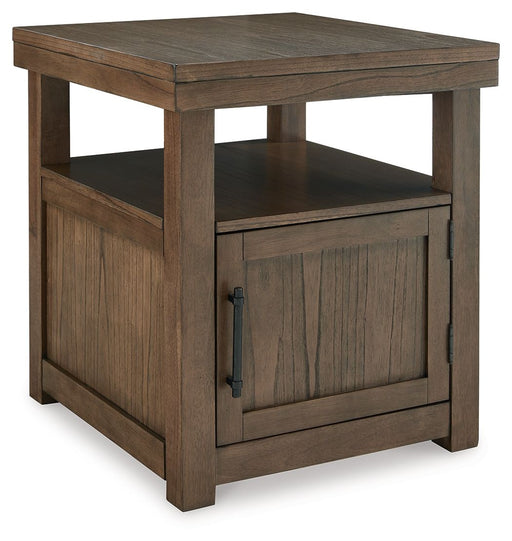 Boardernest - Brown - Rectangular End Table - Simple Home Plus