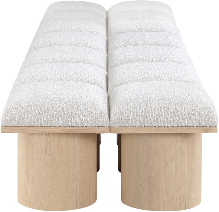 Pavilion - 12 Piece Modular Bench With Natural Base - Simple Home Plus