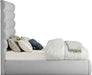 Adam - Linen Fabric Bed With 70.5" Headboard - Simple Home Plus