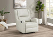 Kelsey - Upholstered English Arm Recliner Chair - Ivory - Simple Home Plus