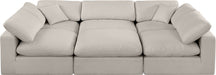 Comfy - 6 Piece Linen Sectional - Simple Home Plus