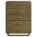 Amsbury - 5-Drawer Chest Of Drawers - Nutmeg - Simple Home Plus