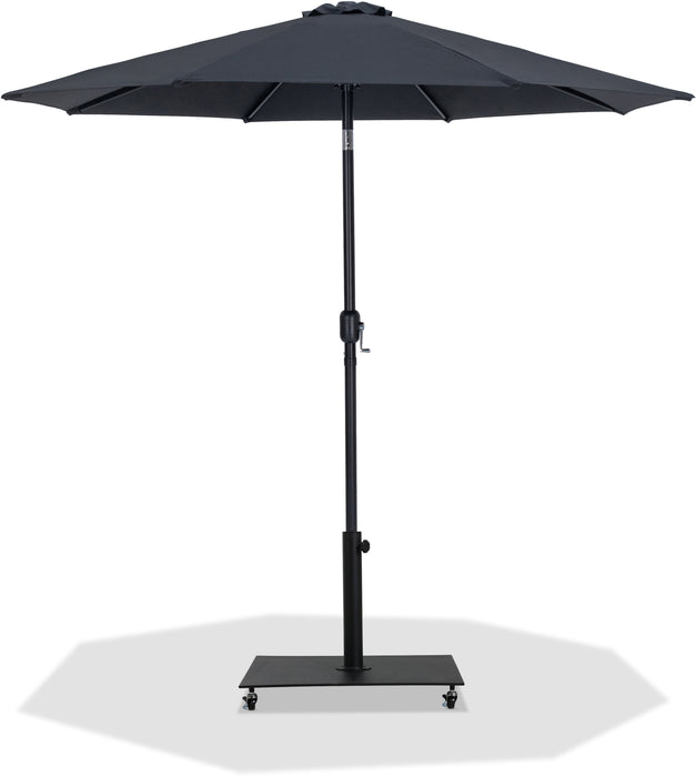 Fiji - Aluminum Patio Umbrella With Square Black Base - Simple Home Plus
