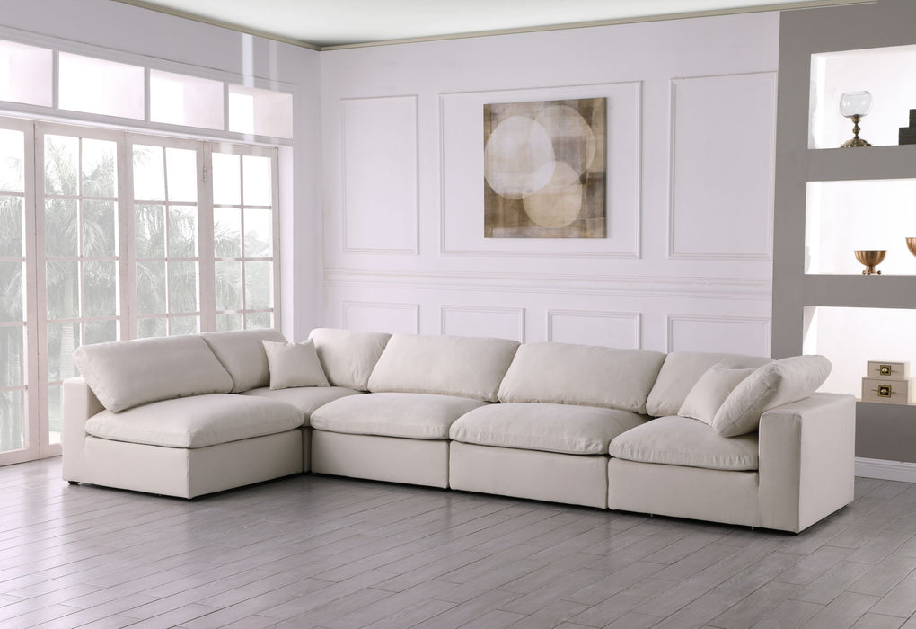 Plush - 5 Piece Modular Sectional - Simple Home Plus