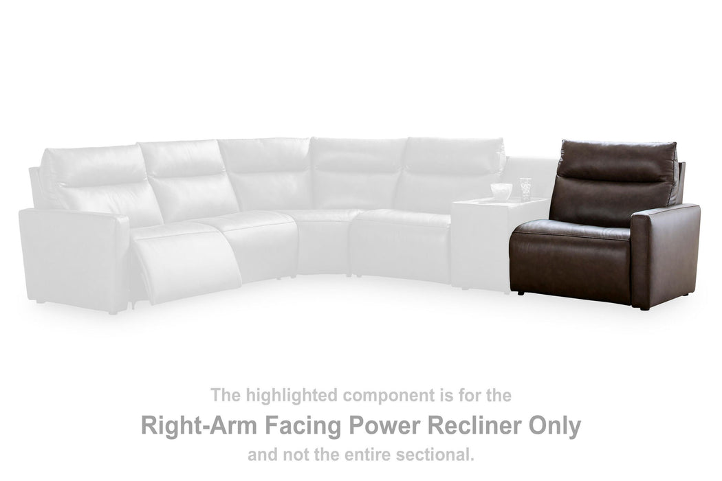 ModZ - RAF Zero Wall Power Recliner - Chocolate