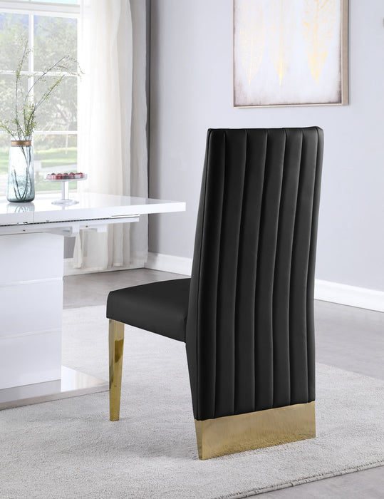 Porsha - Dining Chair (Set of 2) - Gold Base - Simple Home Plus