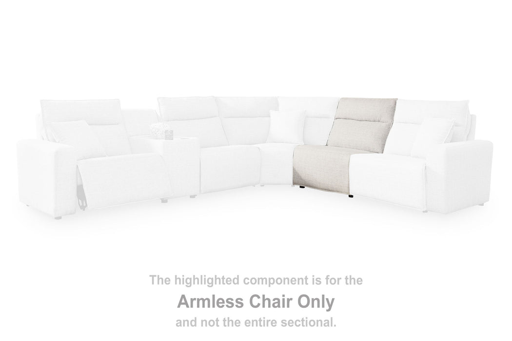 Modmax II - Armless Chair - Stone - Simple Home Plus