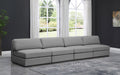 Beckham - Modular 4 Seats Armless Sofa - Simple Home Plus